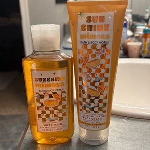 Bath & Body Works Sunshine Mimosa Kids Bath Set - Orange